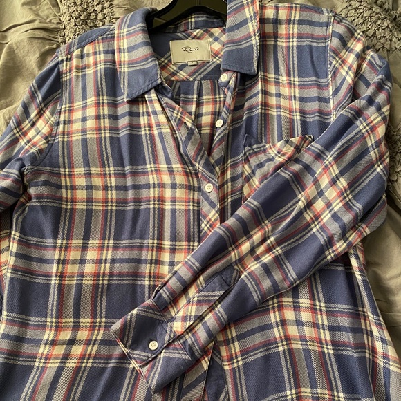 Rails Plaid Button down - Picture 4 of 5